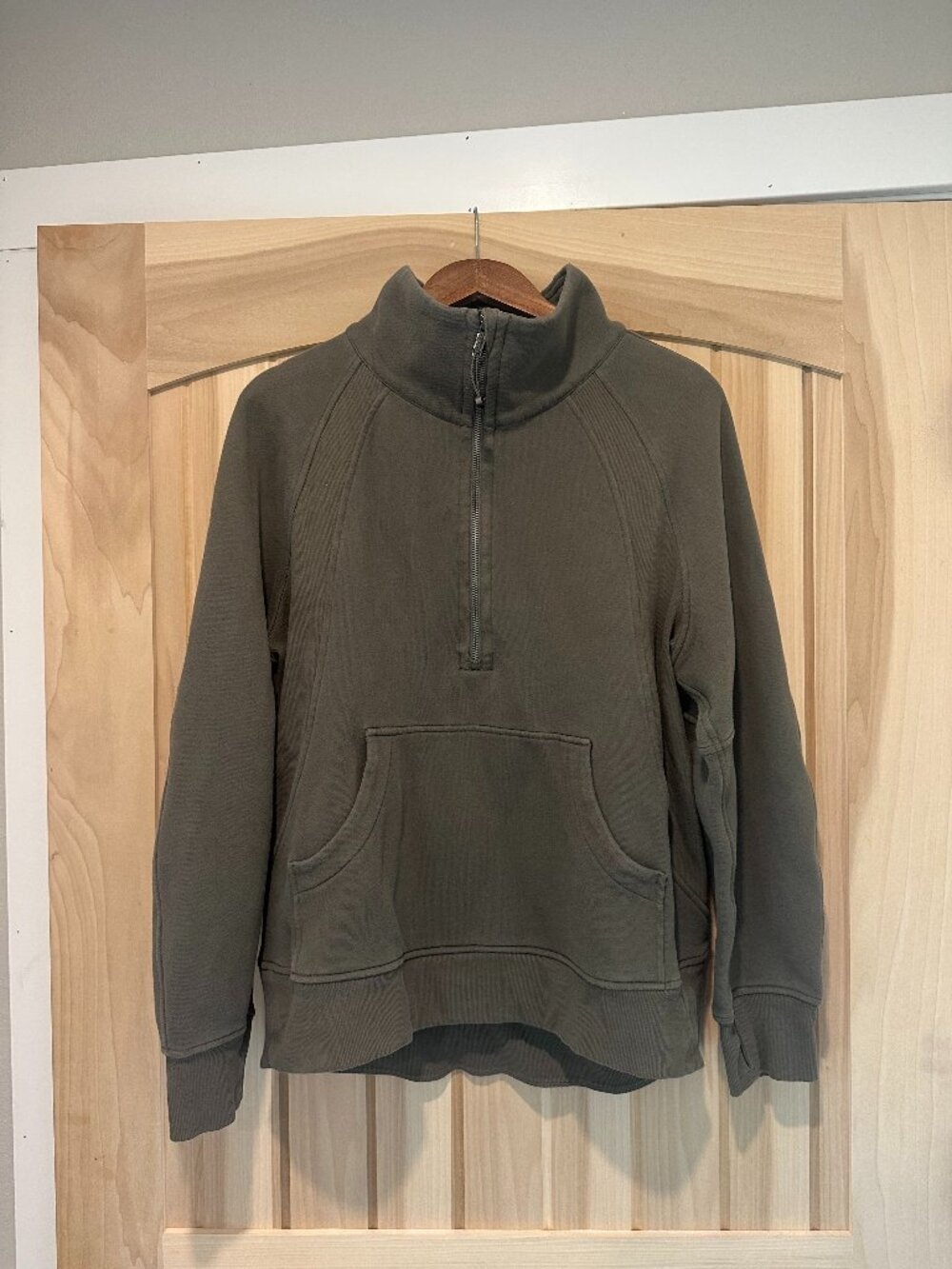 Lululemon Scuba Oversized Funnel-Neck Half-Zip size M/L